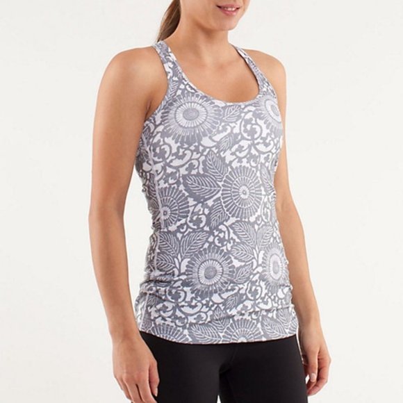 lululemon athletica Tops - lululemon athletica | Floral Fossil Daily Tank Top